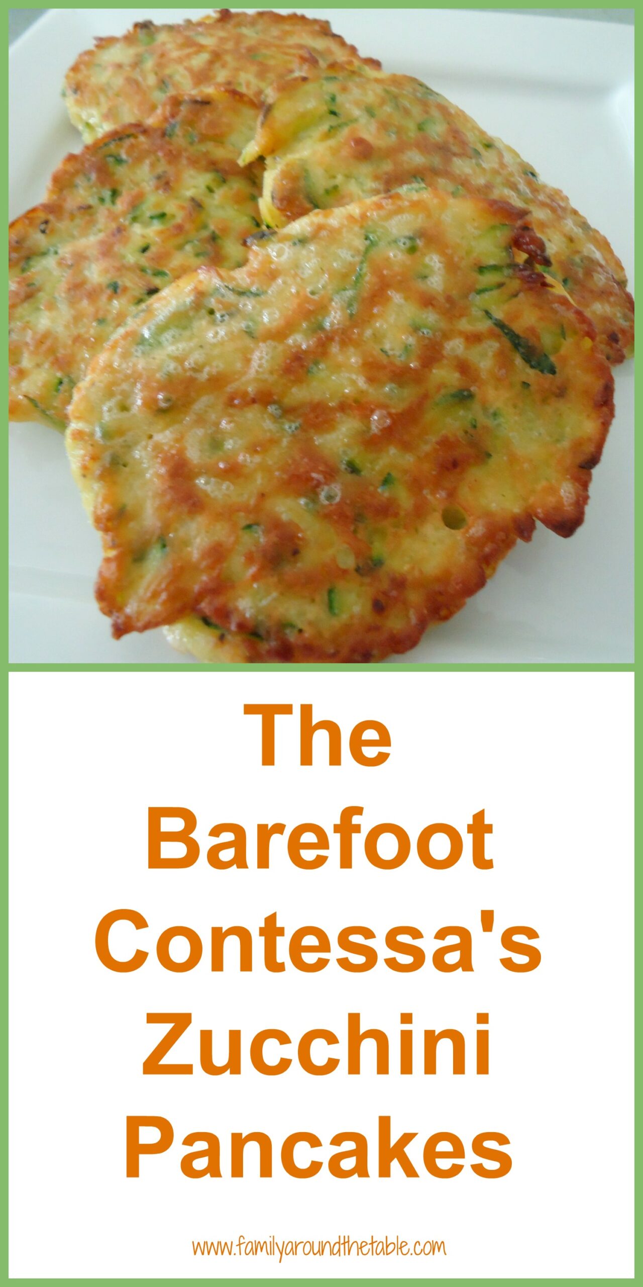 The Barefoot Contessa's Zucchini Pancakes