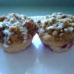 Strawberry Muffins with Streusel Topping
