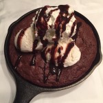 Double Chocolate Skillet Brownies