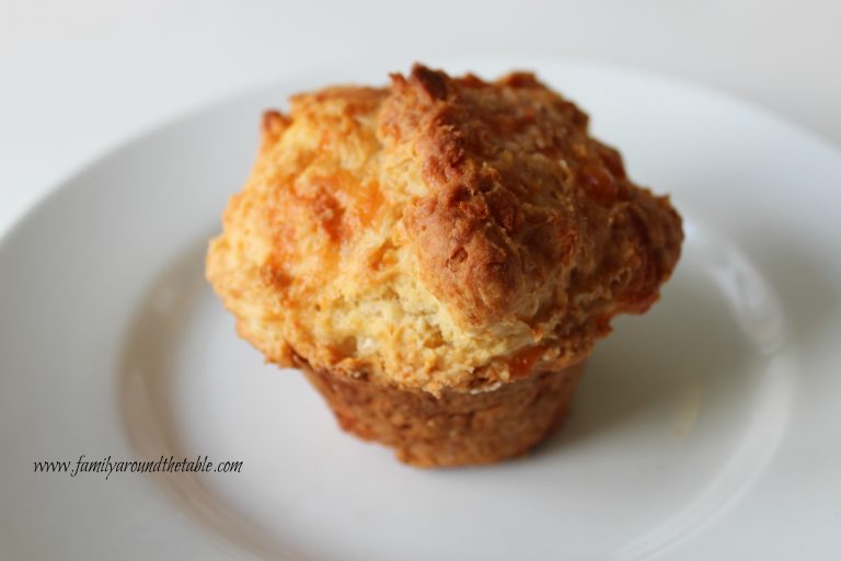 White Cheddar Cheese Muffin Biscuits