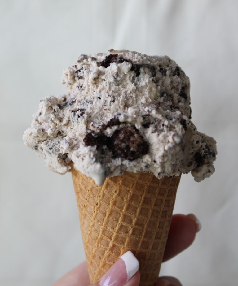 Nutty Cookies and Cream Ice Cream