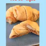 Apple Brie Roll Ups Pin image.