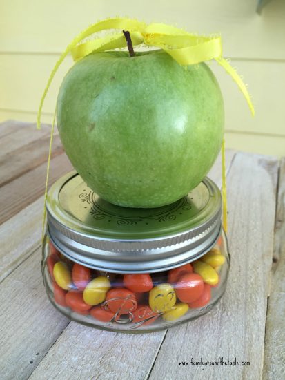 Caramel Apple in a Jar, ready for giving