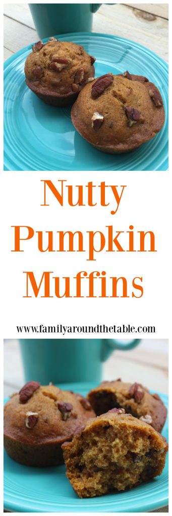 Nutty Pumpkin Muffins