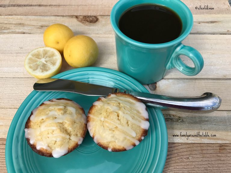 Key Lime Muffins with Key Lime Glaze