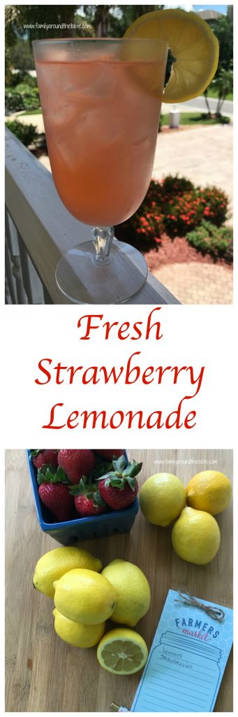 Make a pitcher of fresh strawberry lemonade for a hot summer day.