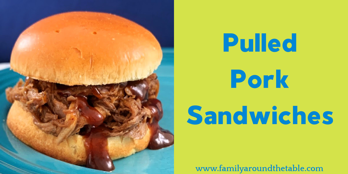 Pulled pork sandwiches Twitter image.