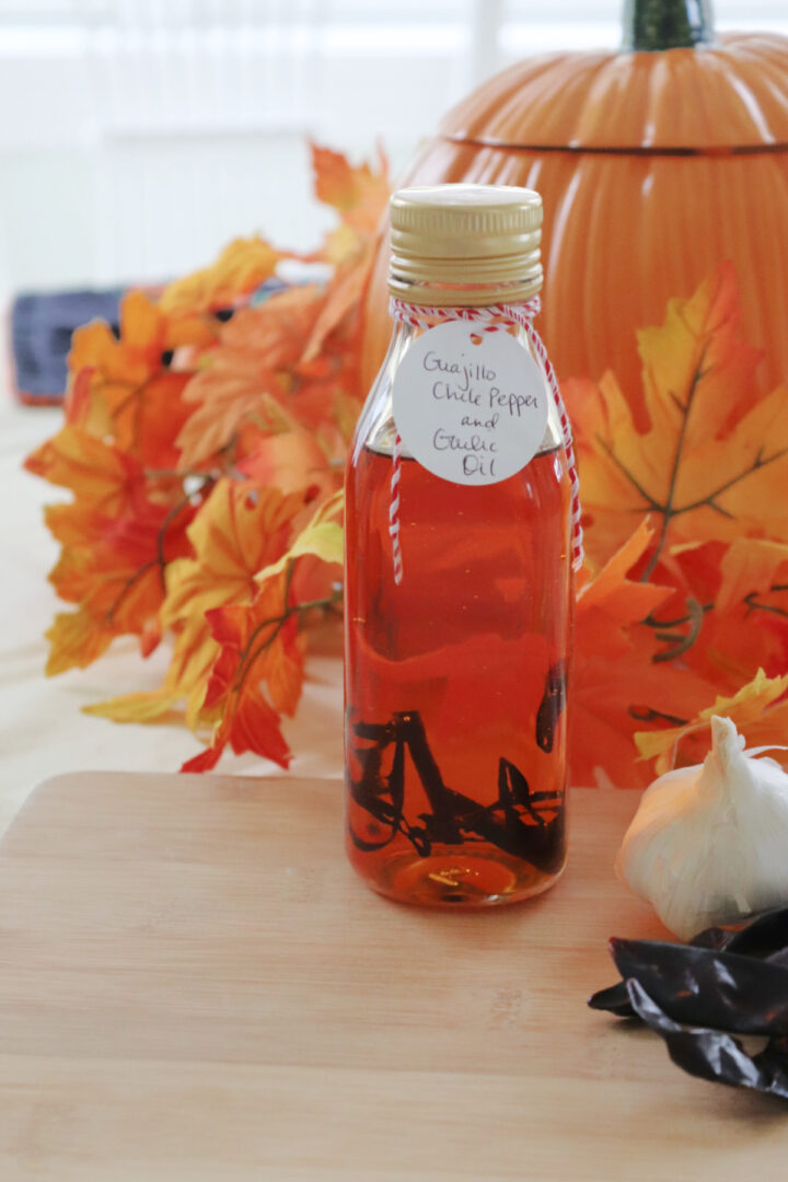 Guajillo Chile Pepper and Garlic Oil Makes a Great Gift
