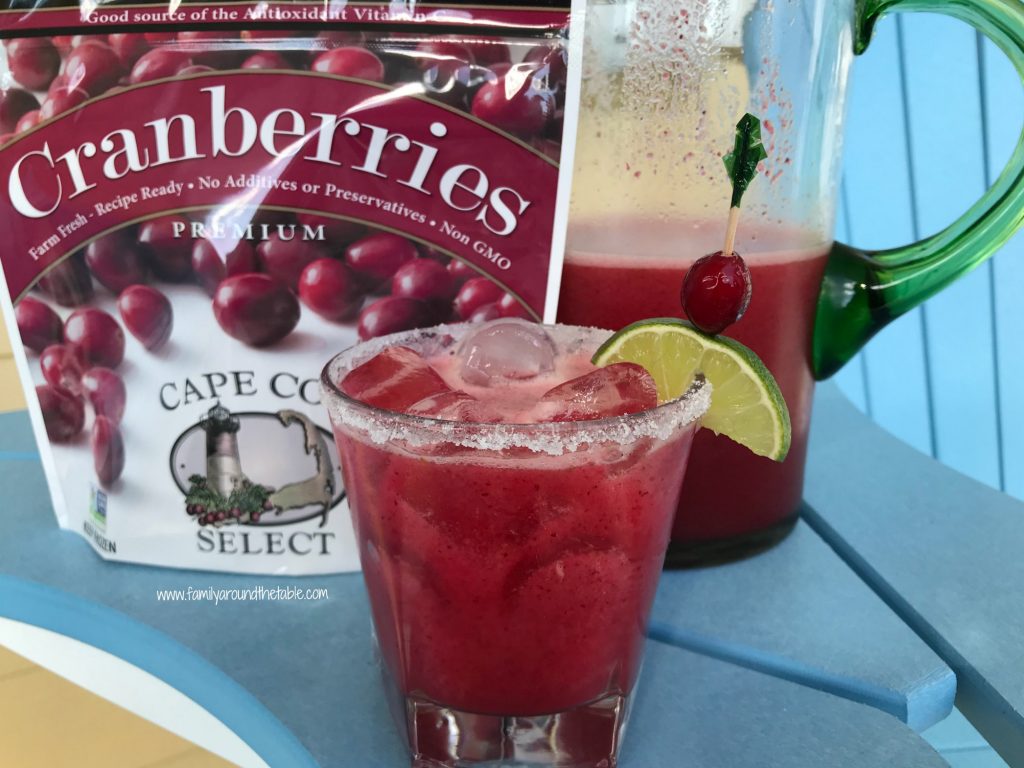 Cranberry lime margaritas are not only refreshing for summer but make a lovely holiday drinks as well.