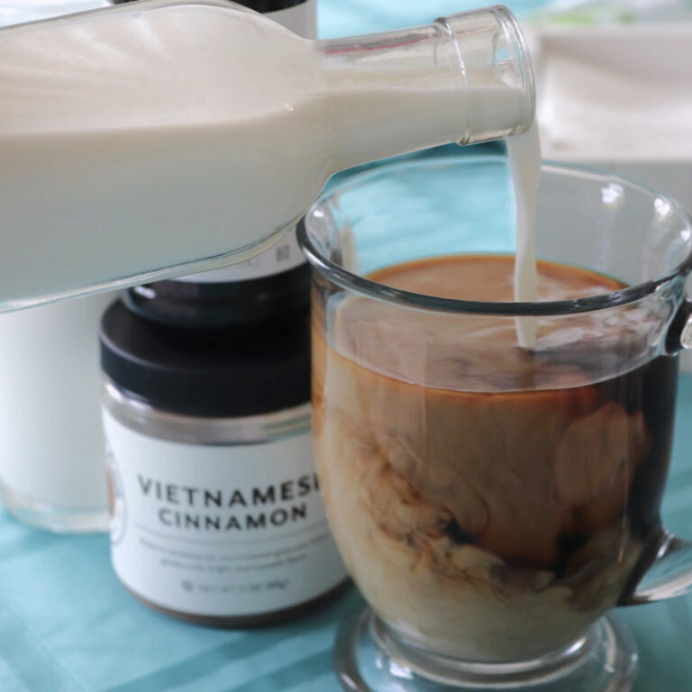Budget Friendly Homemade Cinnamon Vanilla Coffee Creamer (3 Ingredients)