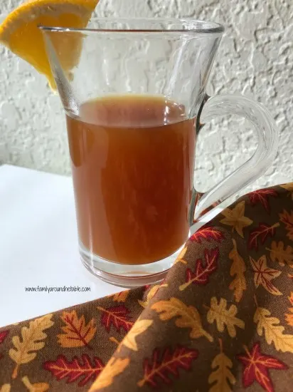 Hot Citrus Cider is not just for fall. Warm up on any chilly day with a mug.Hot Citrus Cider is not just for fall. Warm up on any chilly day with a mug.