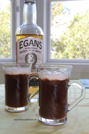 Warm up with a mug of original Irish coffee. #ourfamilytable