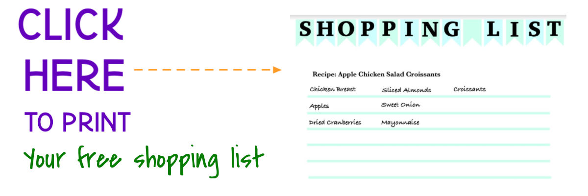 @FamTable Shopping List Printable