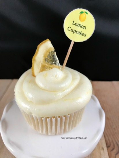 Small Batch Double Lemon Cupcakes