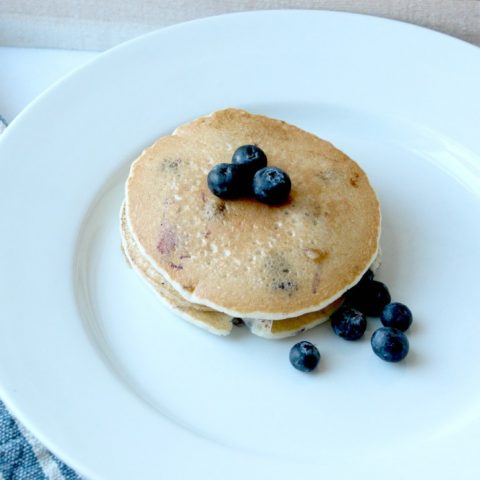 Dad’s Favorite Blueberry Pancakes