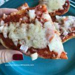 French bread pizza is a quick and easy lunch, snack or dinner. Add a salad to complete the meal.