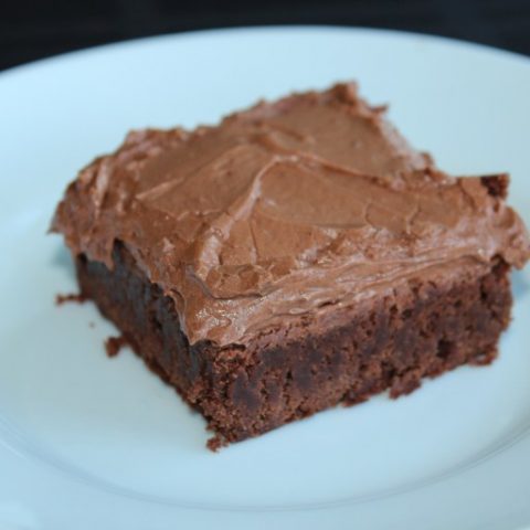 Fudge Frosted Brownies