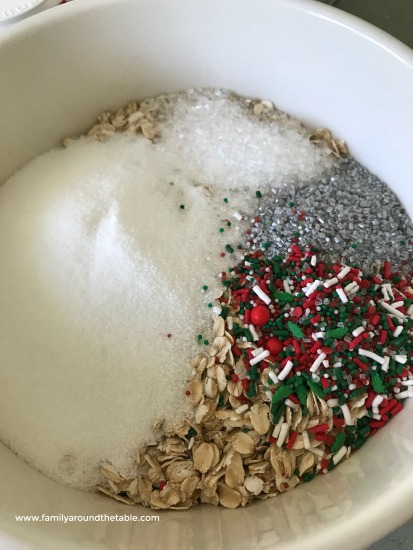 Reindeer food is only a few ingredients.