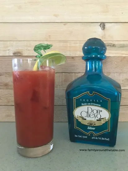 A Bloody Maria is Mary's spicy south of the border cousin, made with tequila rather than vodka.