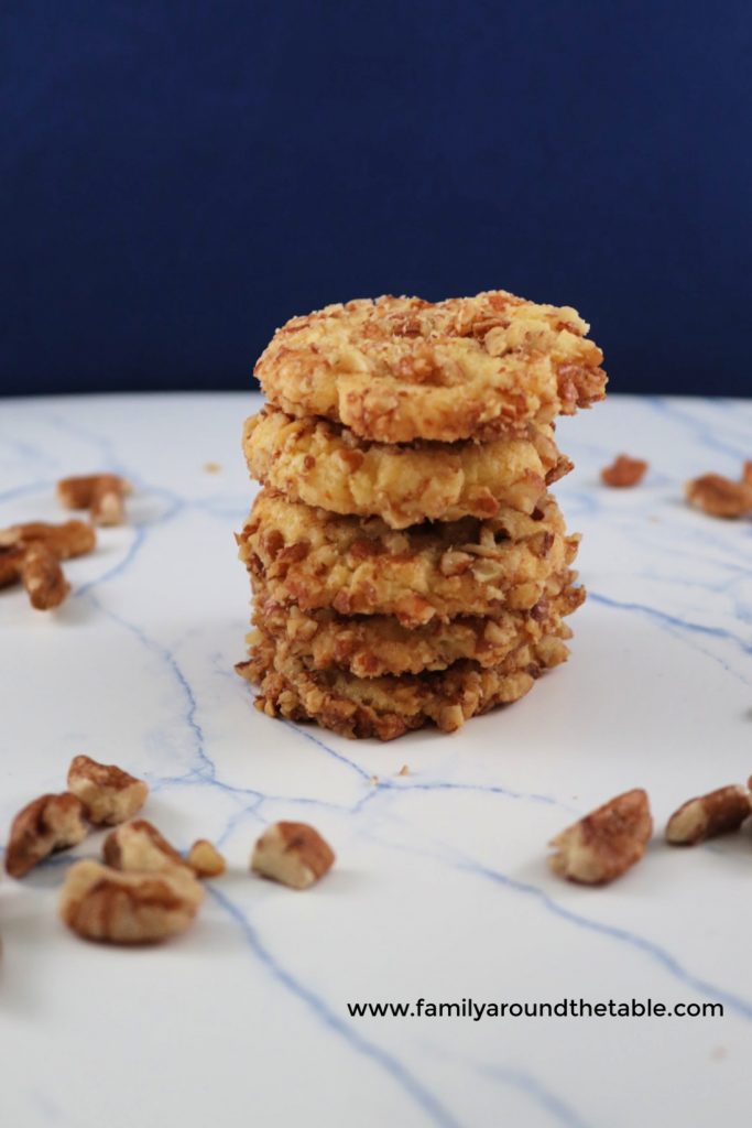 Fill your cookie jar with orange pecan cookies.