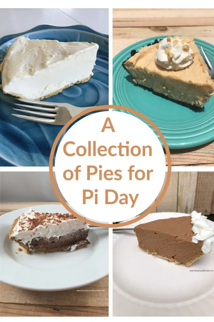 A nice selection of pies for Pi day.