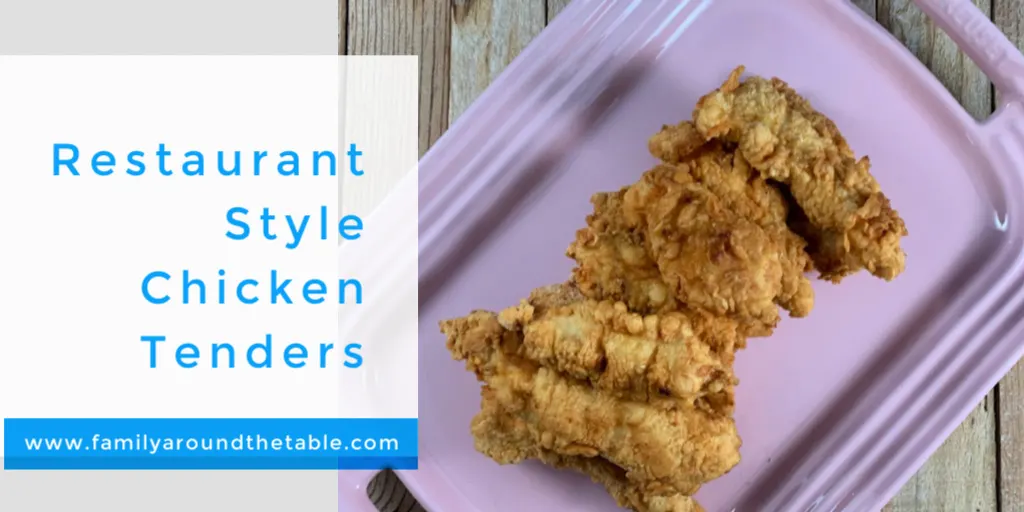 Your family will enjoy restaurant style chicken strips at home. Perfect for appetizers or as a meal.