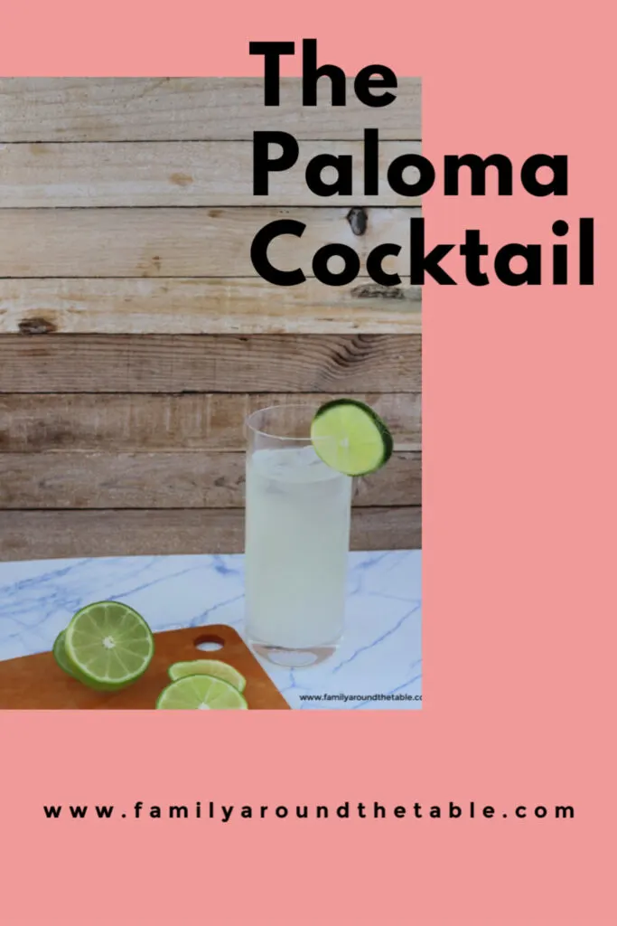 Enjoy a Paloma on a hot summer day. Fresh and delicious!