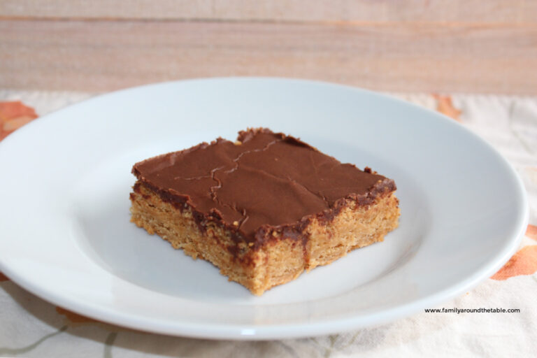 Lunch Lady Chocolate Peanut Butter Bars