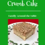 Snickerdoodle Crumb Cake Pinterest Image