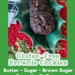 Gluten-Free Brownie Cookies Pinterest Image