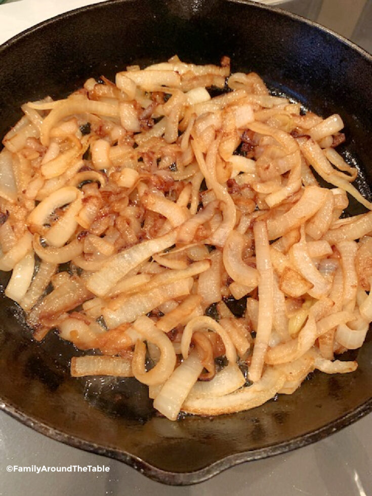 How To Caramelize Onions • Family Around the Table