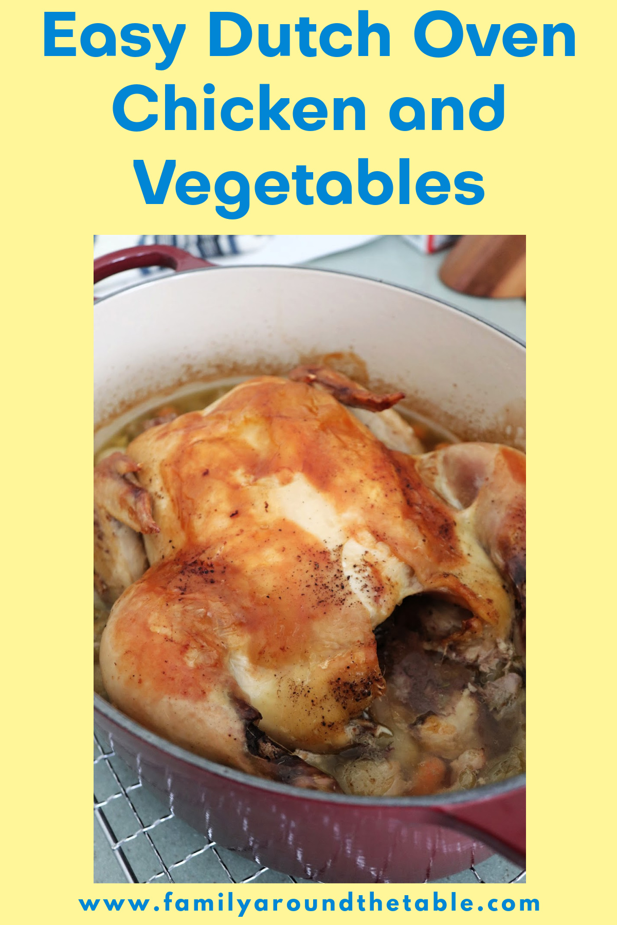 Dutch Oven Chicken and Vegetables