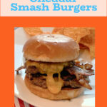 Smash burger Pinterest image.