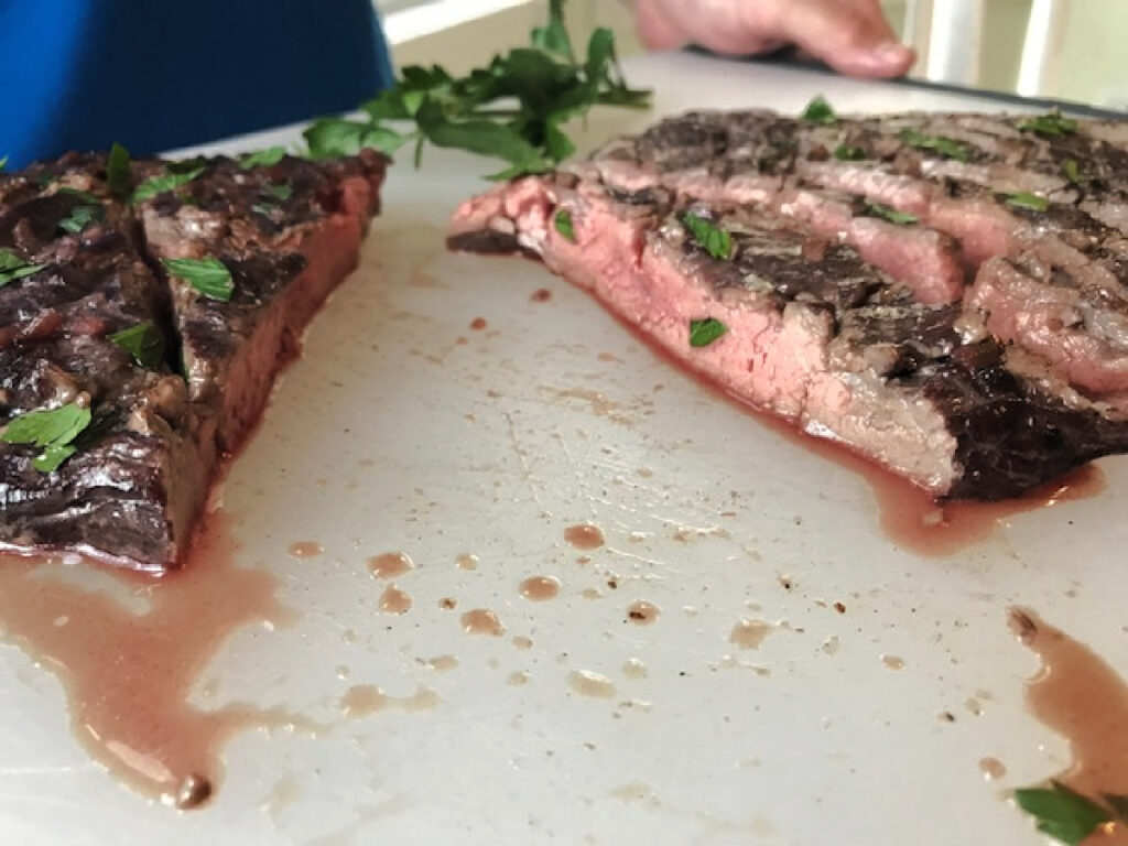 Red Wine Marinated Flank Steak A Grilling Recipe