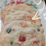 Pinterest image for Fruitcake Cookies.