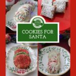 Cookies for Santa Pinterest image.