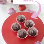 Salted Caramel Truffles Pinterest image.