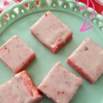 Strawberry bars Pinterest image.